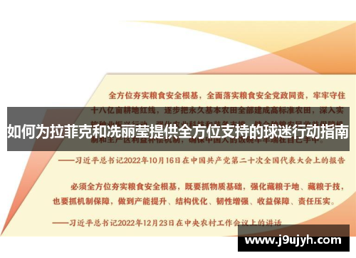 如何为拉菲克和冼丽莹提供全方位支持的球迷行动指南