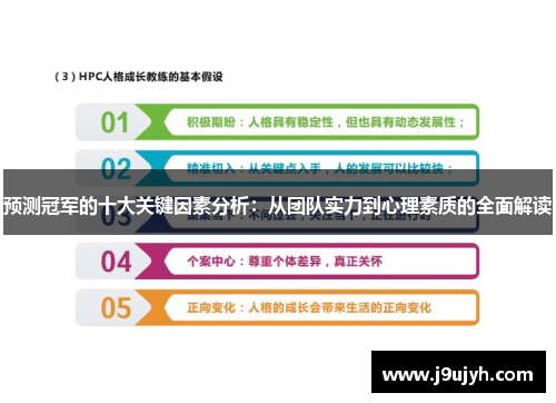 预测冠军的十大关键因素分析：从团队实力到心理素质的全面解读